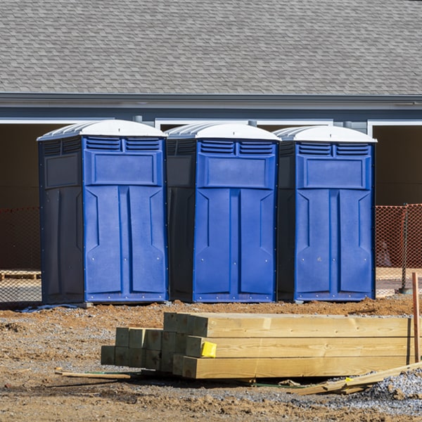 can i customize the exterior of the portable toilets with my event logo or branding in Proctor